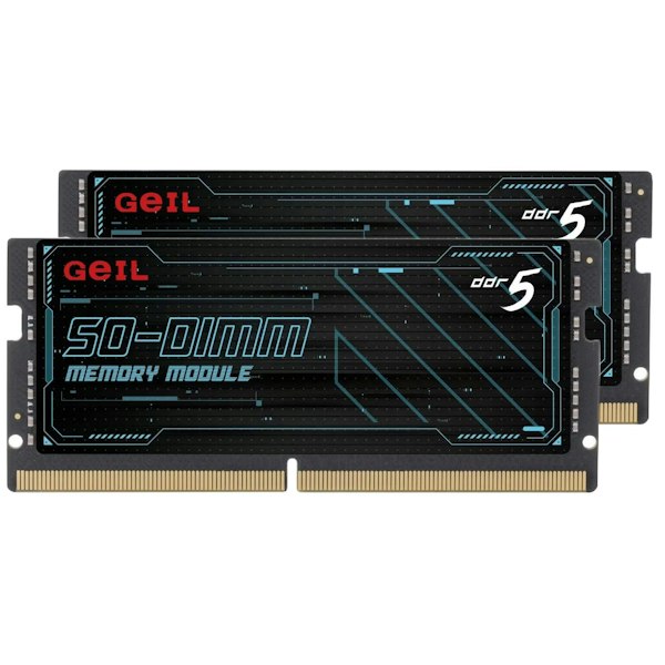 GeIL 32GB Kit (2x16GB) DDR5-4800 C40 SO-DIMM (Bulk Packaging)