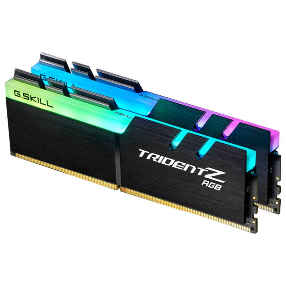 A large main feature product image of EX-DEMO G.Skill Trident Z RGB 16GB Kit (2x8GB) DDR4-3200 C16