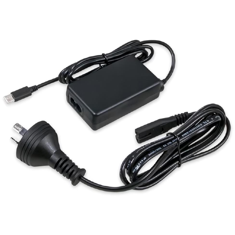 A large main feature product image of EX-DEMO Shintaro 65W GaN USB Type-C Notebook Charger