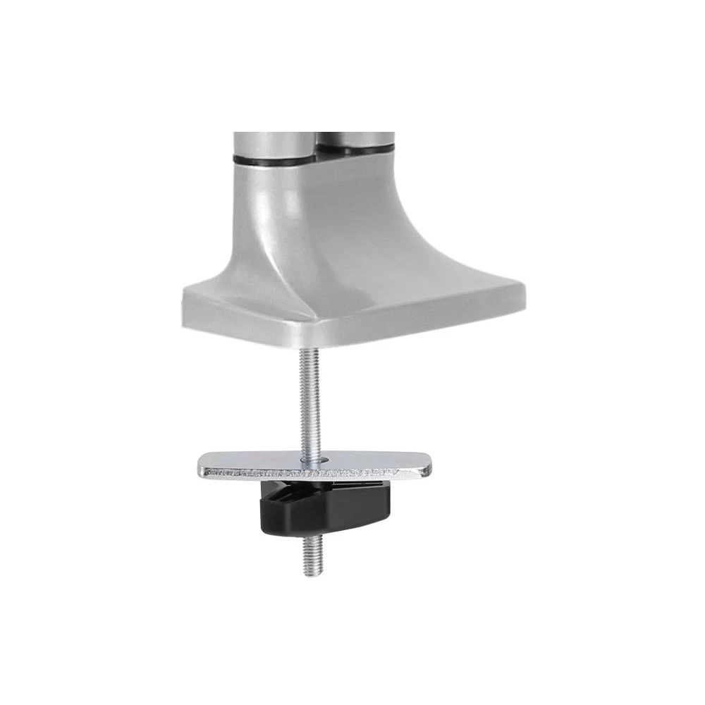 A large main feature product image of EX-DEMO Brateck Dual Monitor Aluminum Interactive Counterbalance Monitor Arm For 13''-32'' LCD Monitors