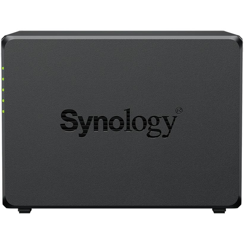 A large main feature product image of Synology DiskStation DS925+ 4-Bay NAS - AMD Quad Core CPU, 4GB, 2x 2.5GbE
