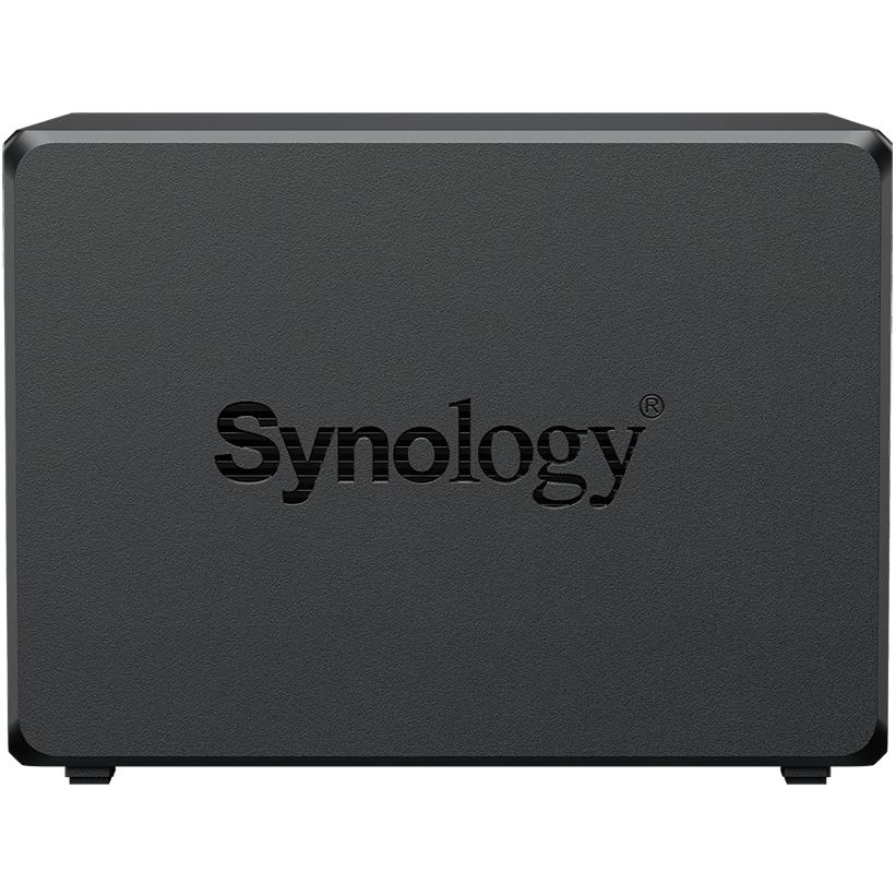 A large main feature product image of Synology DiskStation DS925+ 4-Bay NAS - AMD Quad Core CPU, 4GB, 2x 2.5GbE