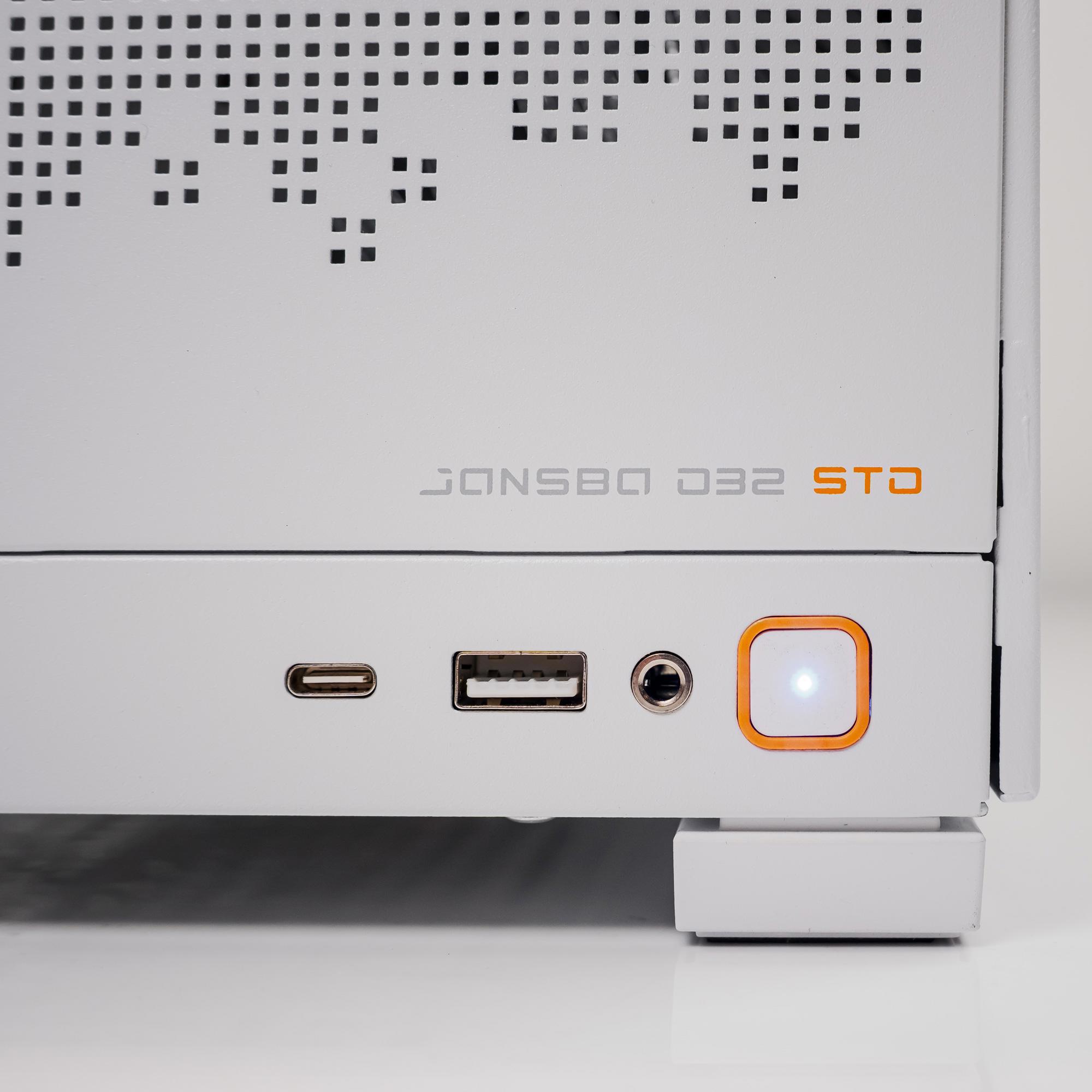A large main feature product image of PLE Lumina RTX 5060 Prebuilt Ready To Go Gaming PC