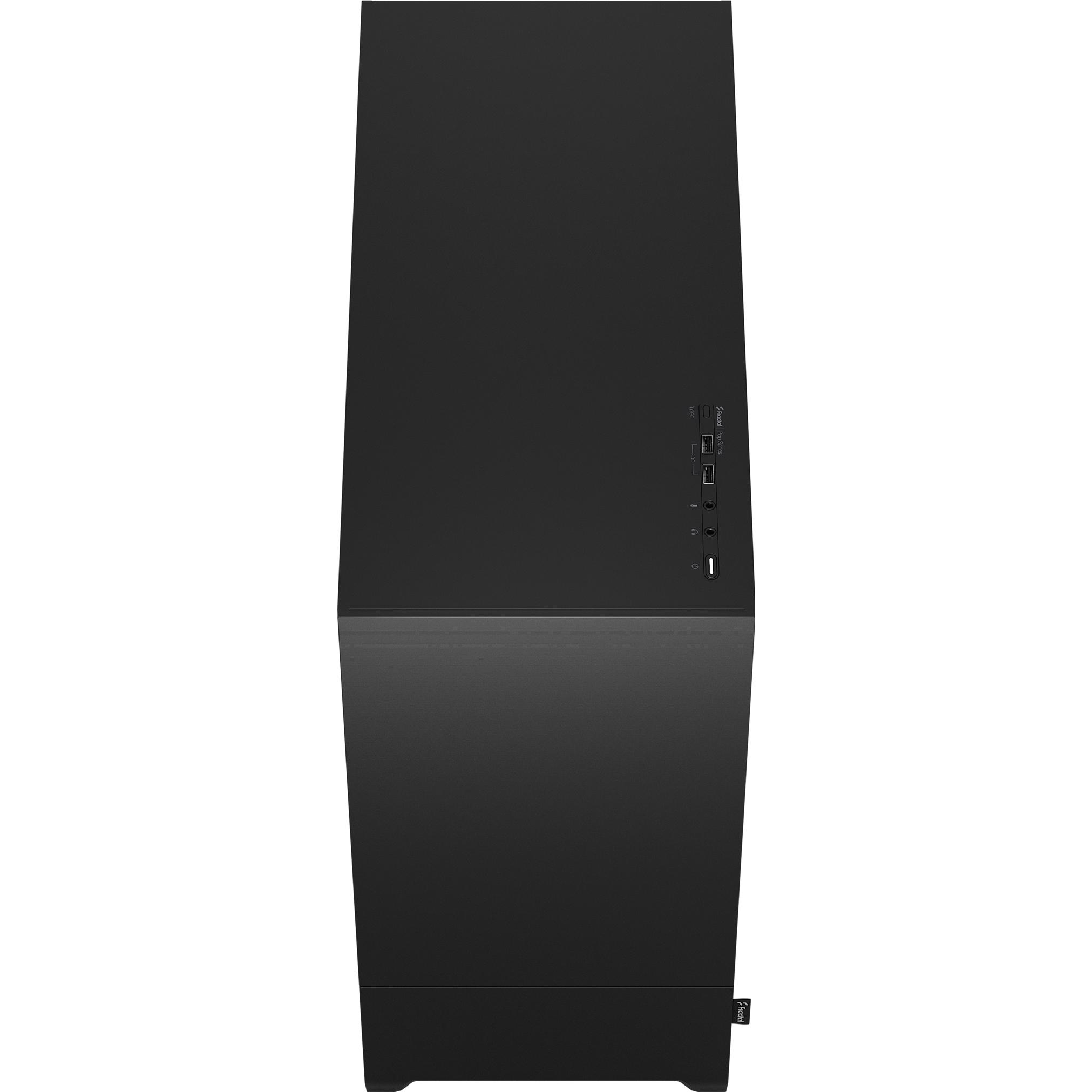 A large main feature product image of EX-DEMO Fractal Design Pop Silent Mid Tower Case (Black)