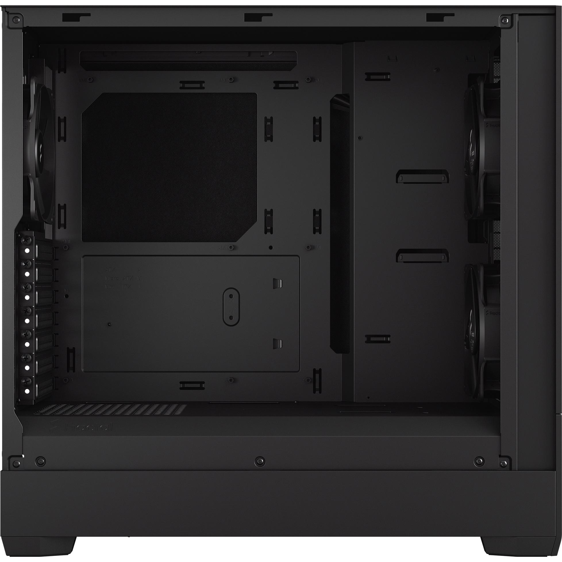 A large main feature product image of EX-DEMO Fractal Design Pop Silent Mid Tower Case (Black)