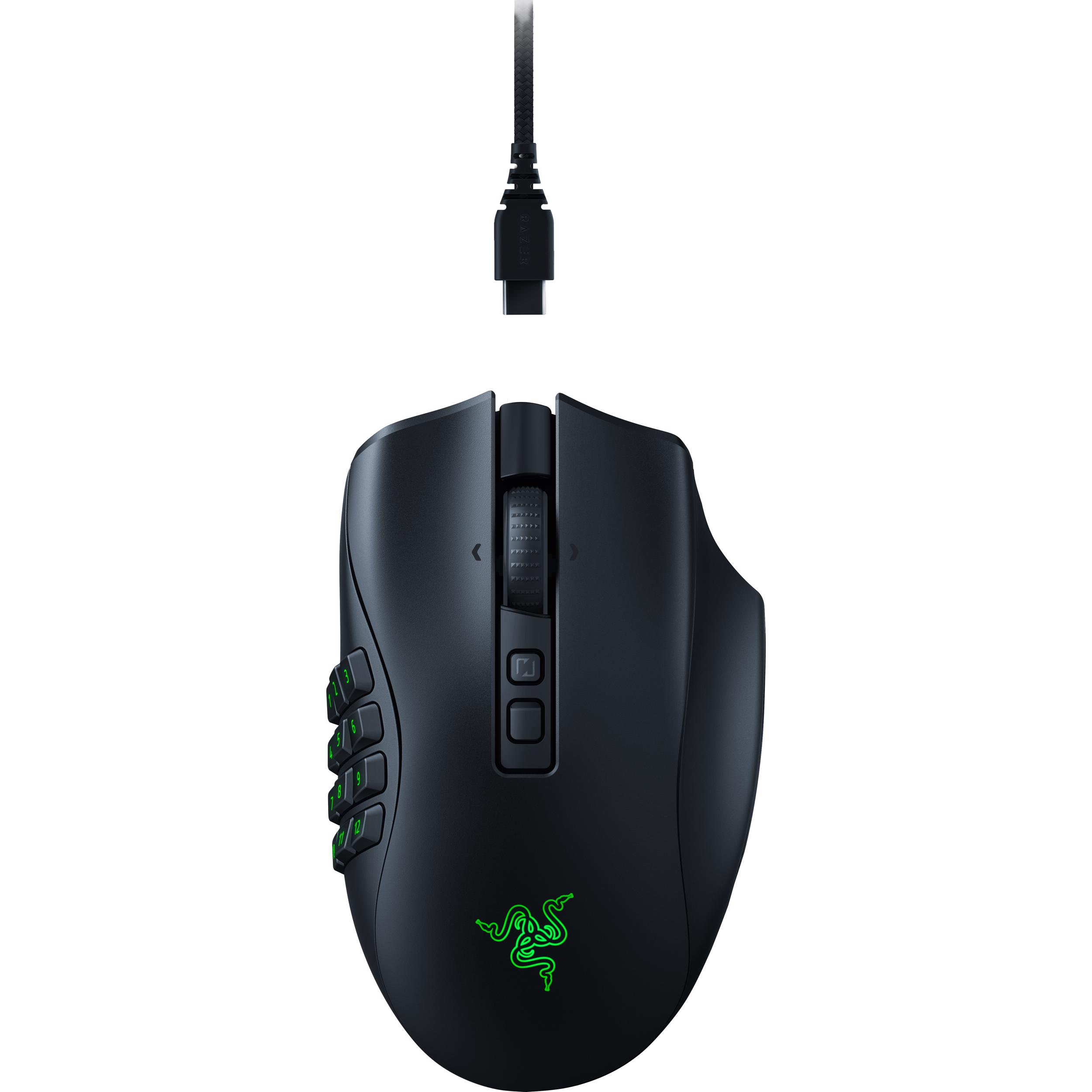 A large main feature product image of EX-DEMO Razer Naga V2 Pro - Wireless Gaming Mouse