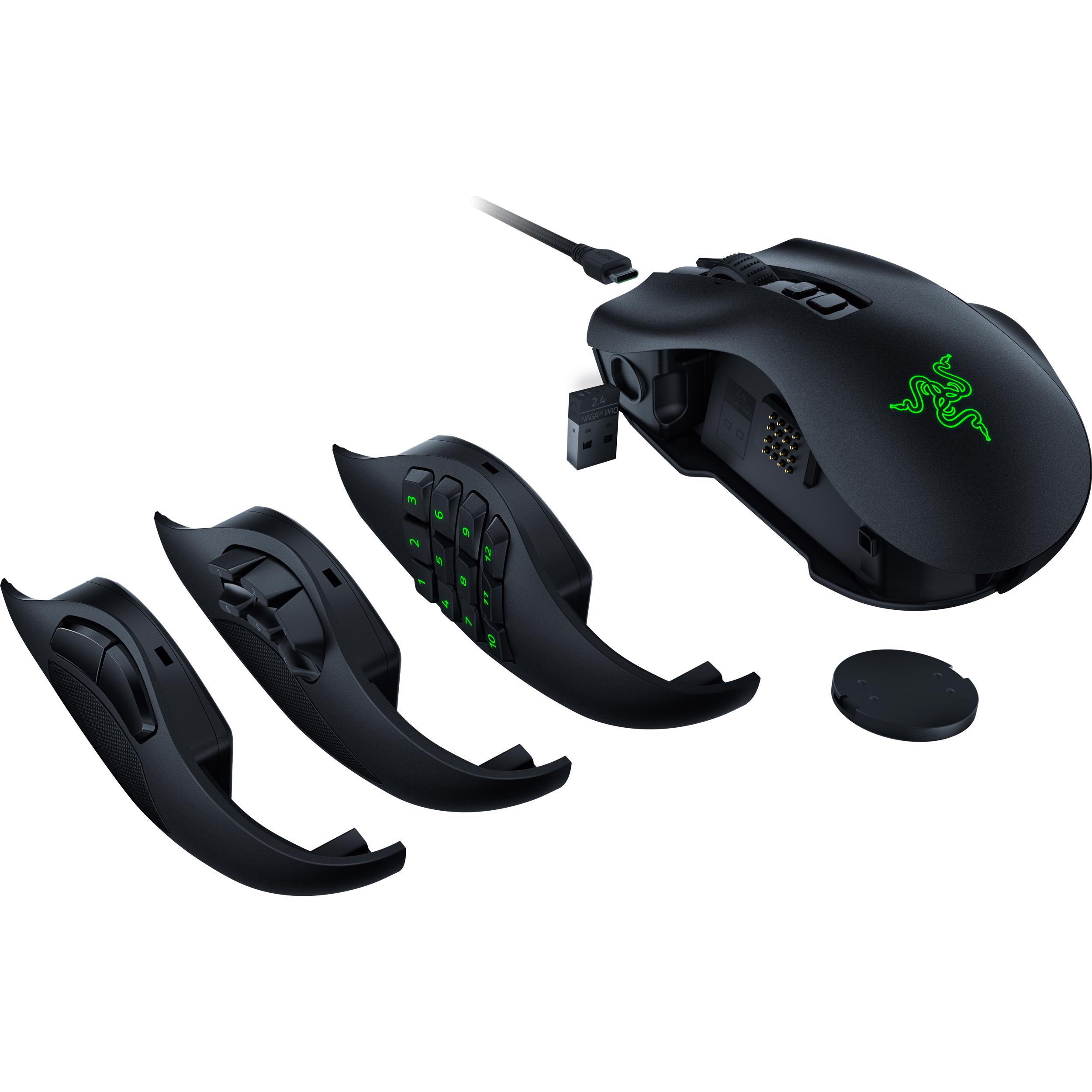 A large main feature product image of EX-DEMO Razer Naga V2 Pro - Wireless Gaming Mouse
