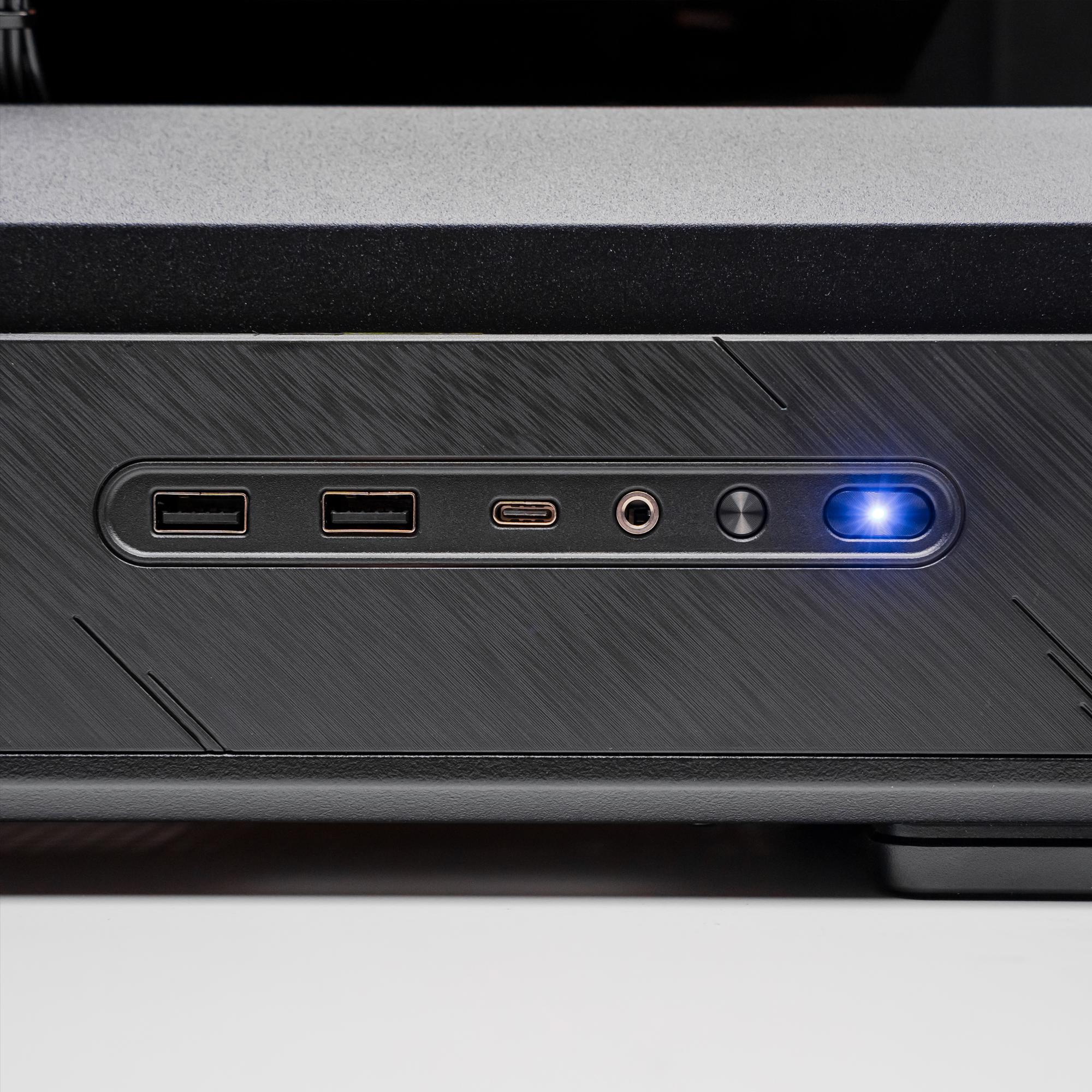 A large main feature product image of EX-DEMO PLE Dawn RX 9070 XT Prebuilt Ready To Go Gaming PC
