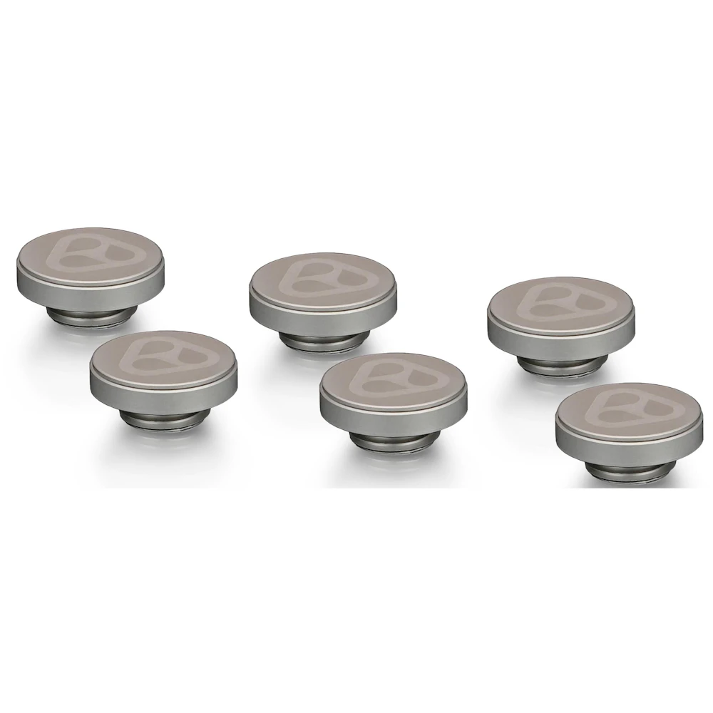Thermal Grizzly DeltaMate G1/4" Plug 6-Pack (Nickel)