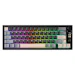 A product image of YUNZII IF68 QMK/VIA Wireless Mechanical Keyboard - Black (Candy Linear Switch)