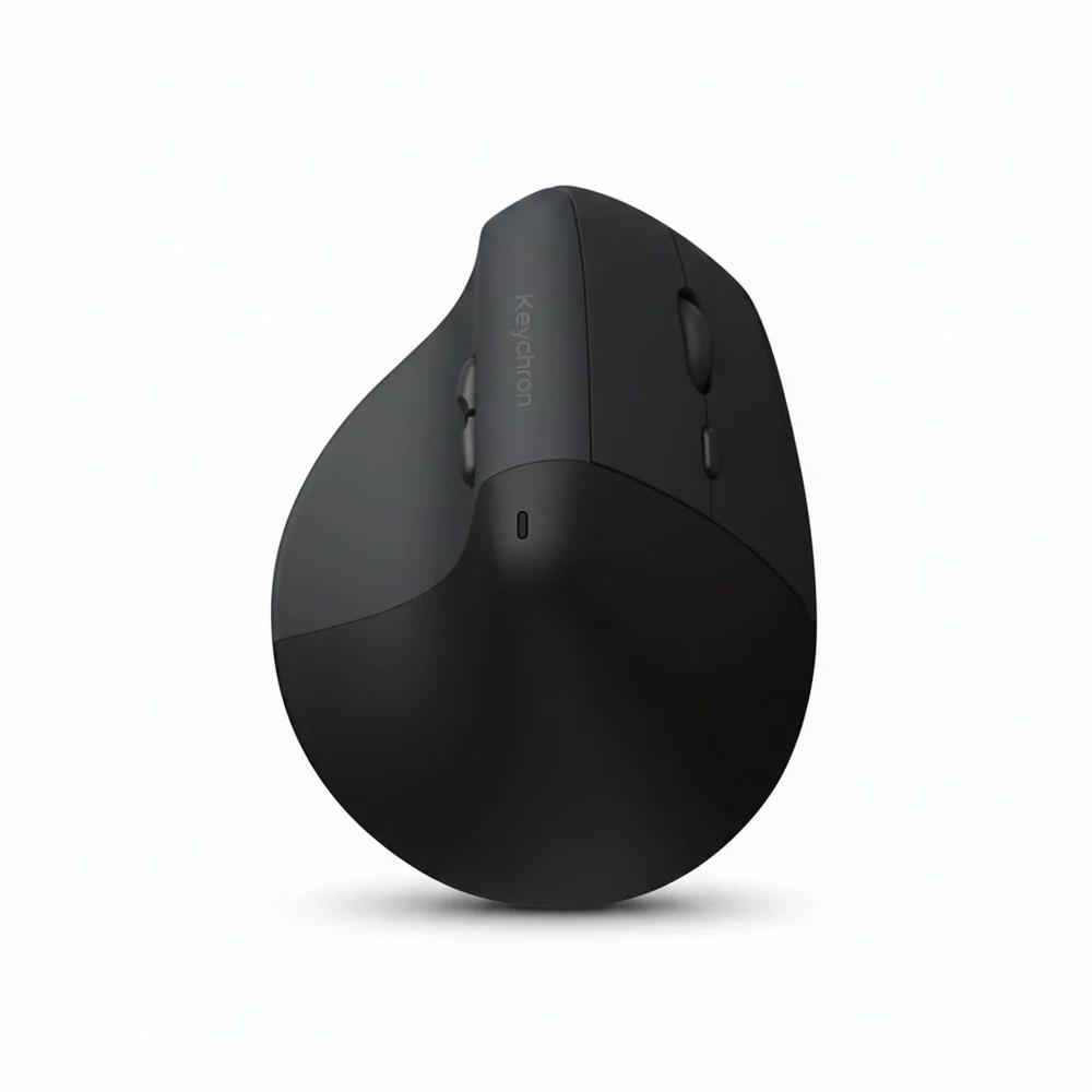 A large main feature product image of Keychron BM27 Wireless Mouse - Space Gray