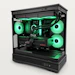 A product image of PLE Pulse RX 9070 XT Prebuilt Ready To Go Gaming PC