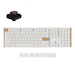 A product image of Keychron K5 Ultra 8K Wireless Custom Mechanical Keyboard - White (Keychron Milk POM Brown Switch)