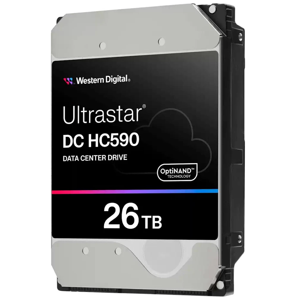 WD Ultrastar DC HC590 3.5" Data Center SATA HDD - 26TB 512MB SE