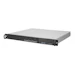 A product image of SilverStone RM100 1U Rackmount Server Chassis w/ Reversible I/O Module Design
