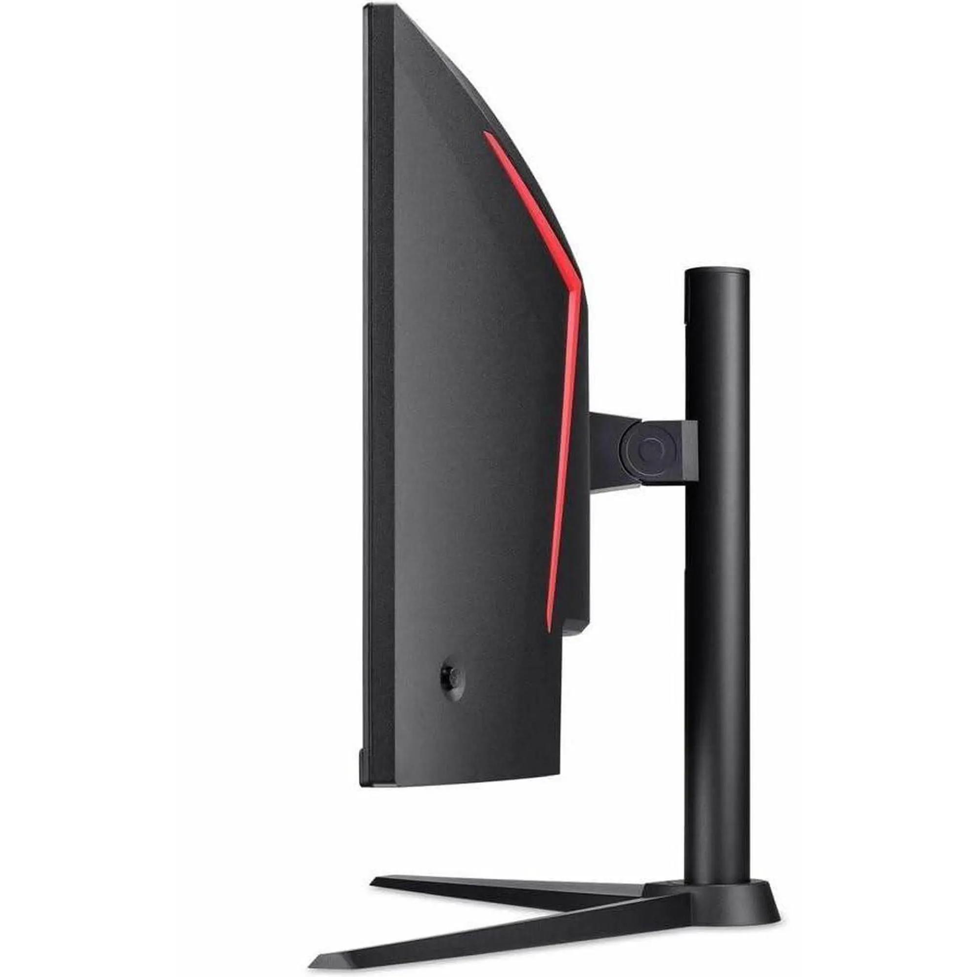 A large main feature product image of Acer Nitro XZ343CUR - 34" Curved 200Hz VA Gaming Monitor