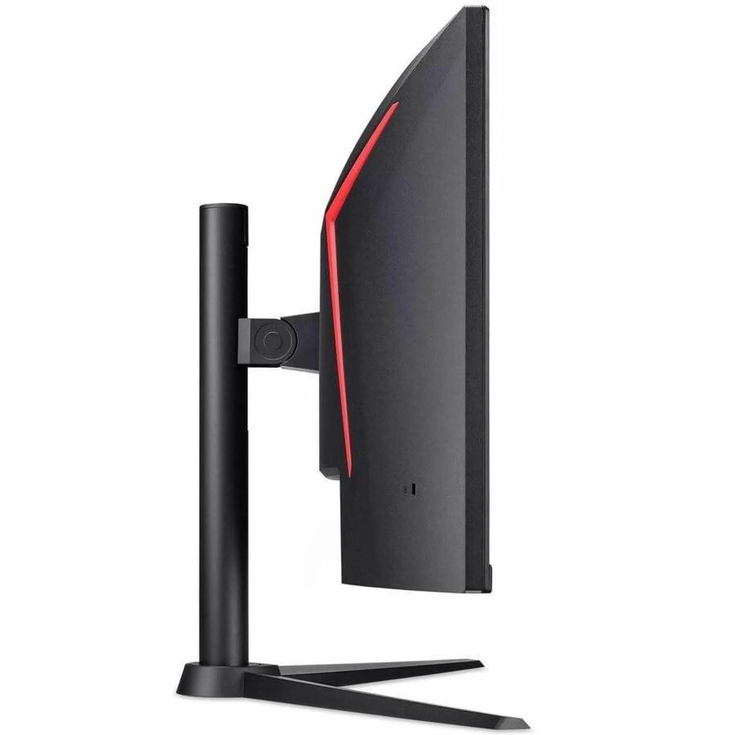 A large main feature product image of Acer Nitro XZ343CUR - 34" Curved 200Hz VA Gaming Monitor