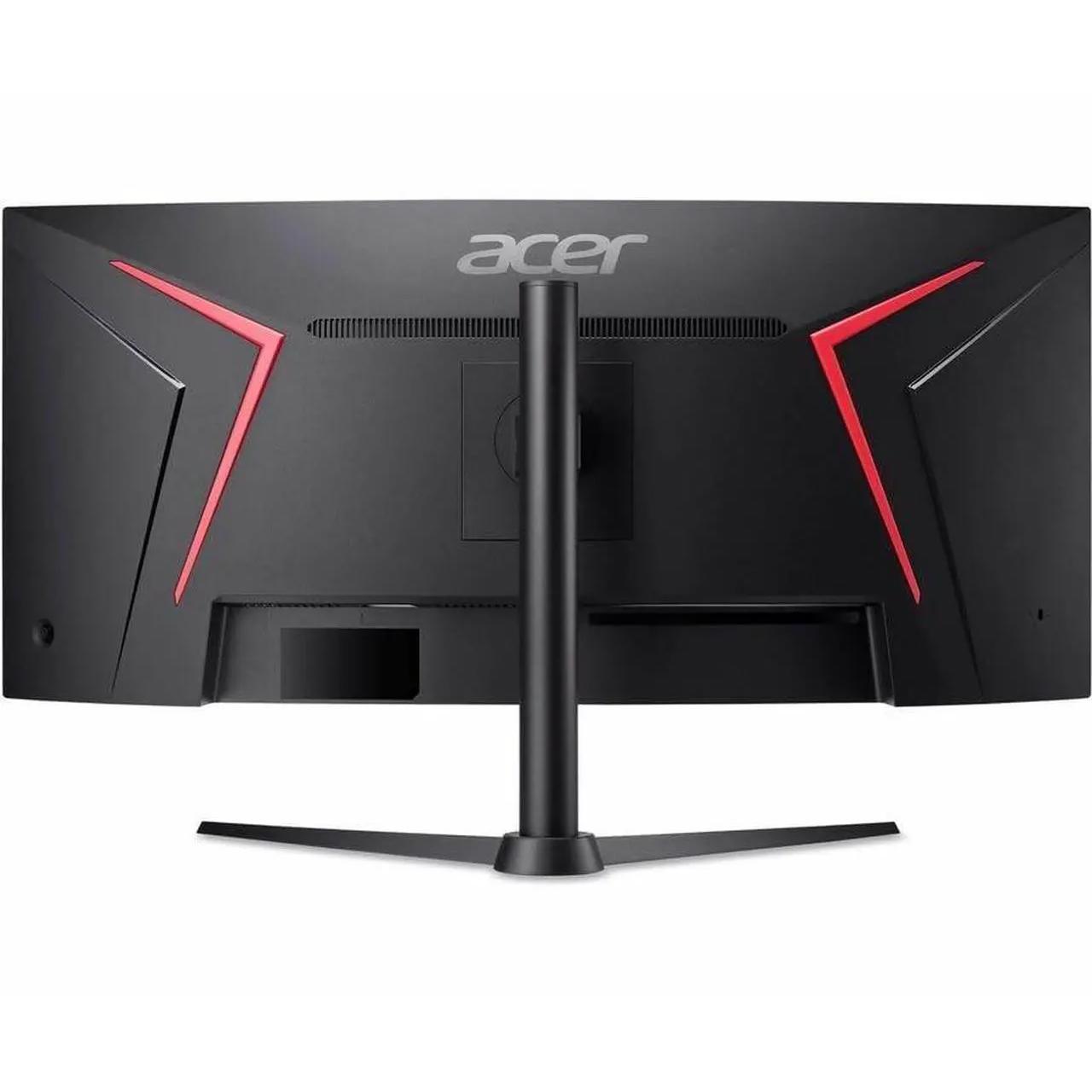 A large main feature product image of Acer Nitro XZ343CUR - 34" Curved 200Hz VA Gaming Monitor