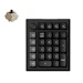 A product image of Keychron V0 Ultra 8K Wireless Custom Number Pad - Black (Keychron Silk POM Switch - Brown)