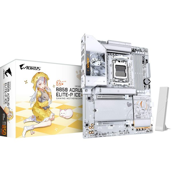 Gigabyte B850 AORUS ELITE-P ICE AM5 ATX Desktop Motherboard - Ari Edition