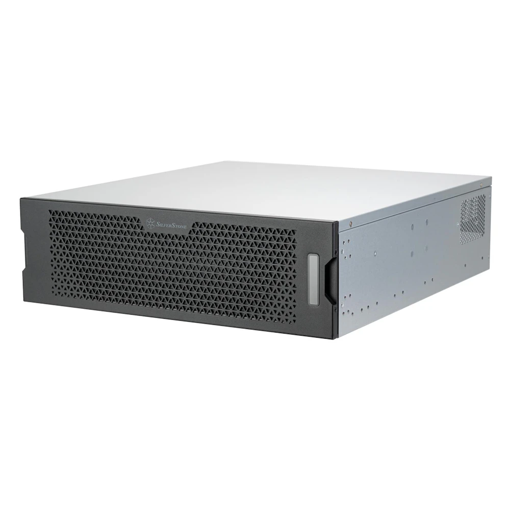 SilverStone RM31 3U Rackmount Server Chassis w/ Dual PSU & Liquid Cooling Compatibility