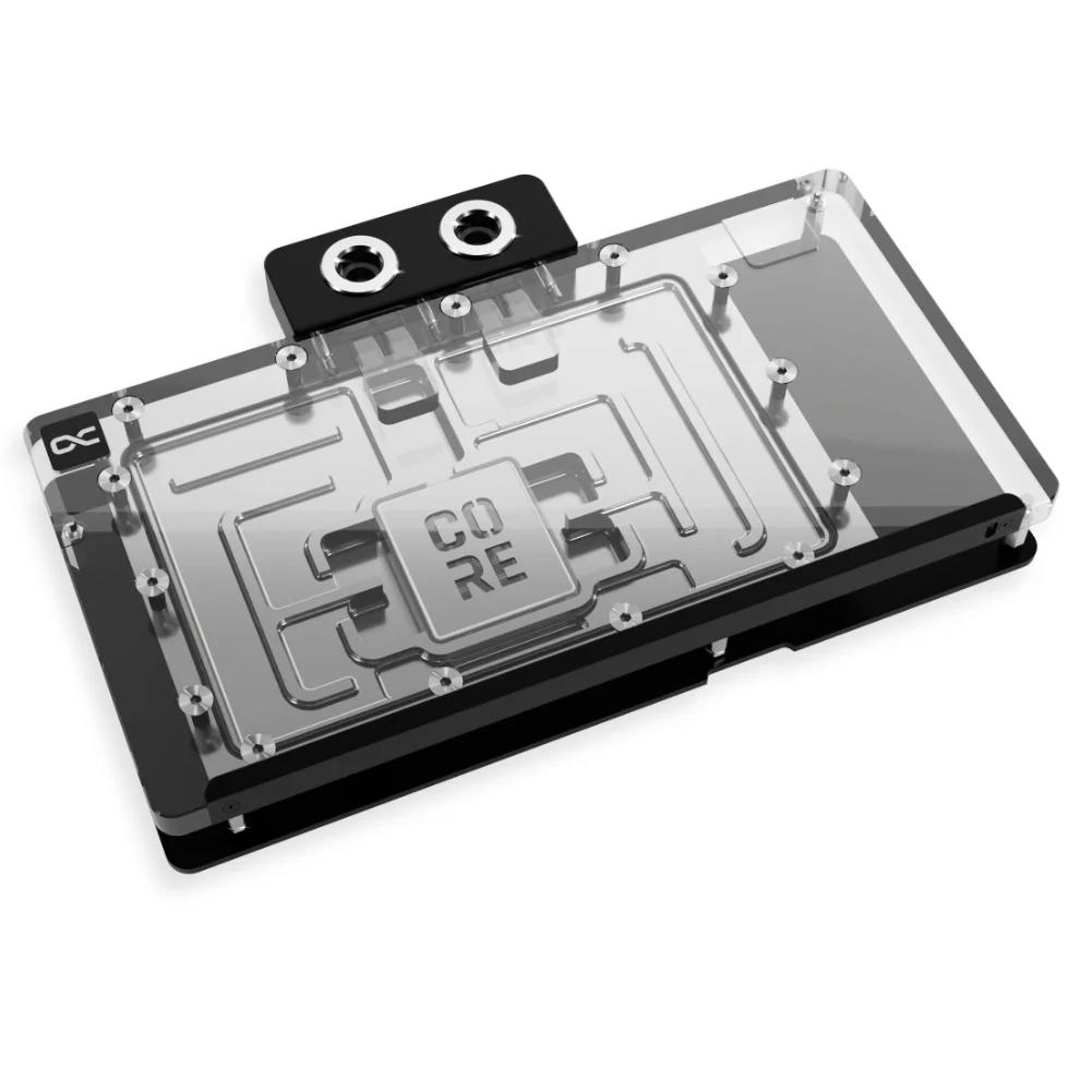 A large main feature product image of EX-DEMO Alphacool Core GeForce RTX 5080 Solid/AMP GPU Water Block
