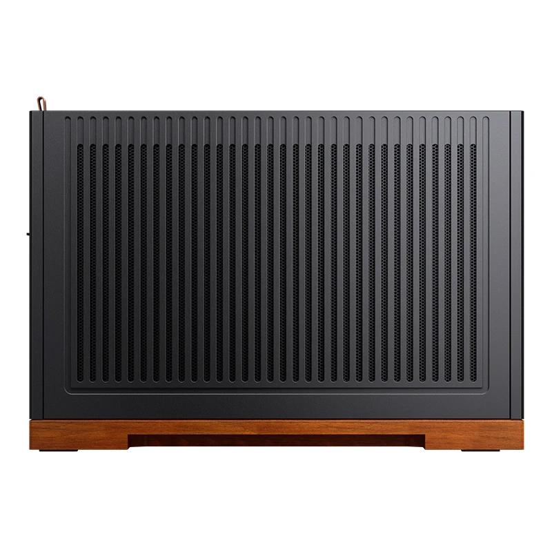 A large main feature product image of EX-DEMO Jonsbo T9 SFF 11.3L PCIe 4.0 Mini-ITX Case (Black)