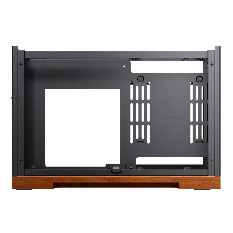 A large main feature product image of EX-DEMO Jonsbo T9 SFF 11.3L PCIe 4.0 Mini-ITX Case (Black)
