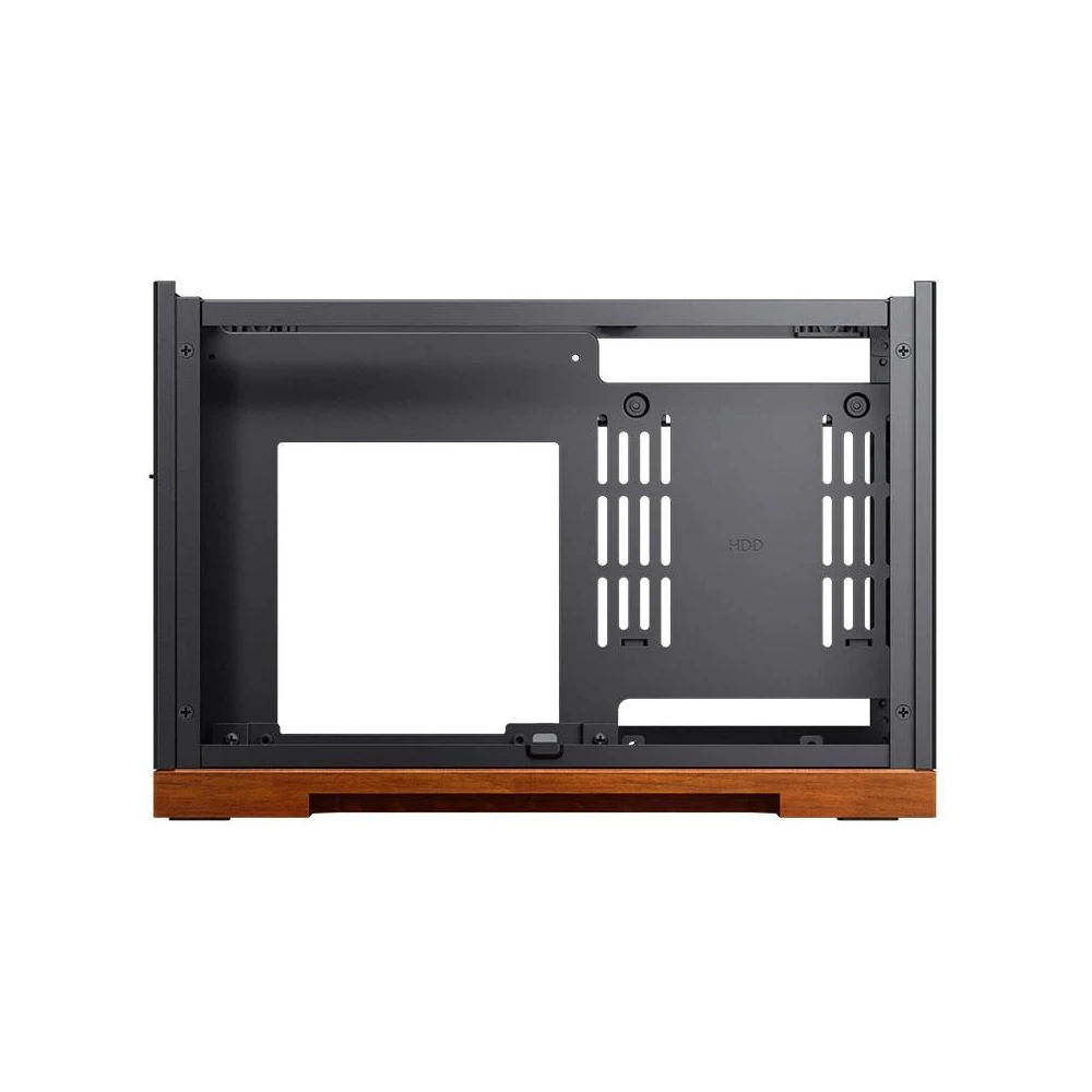 A large main feature product image of EX-DEMO Jonsbo T9 SFF 11.3L PCIe 4.0 Mini-ITX Case (Black)