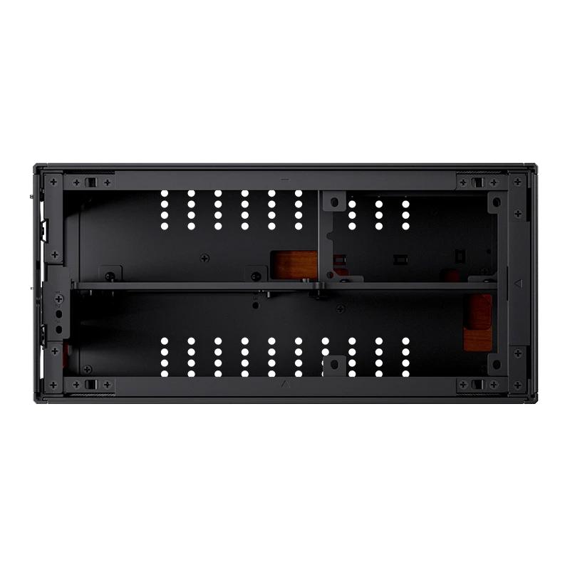 A large main feature product image of EX-DEMO Jonsbo T9 SFF 11.3L PCIe 4.0 Mini-ITX Case (Black)