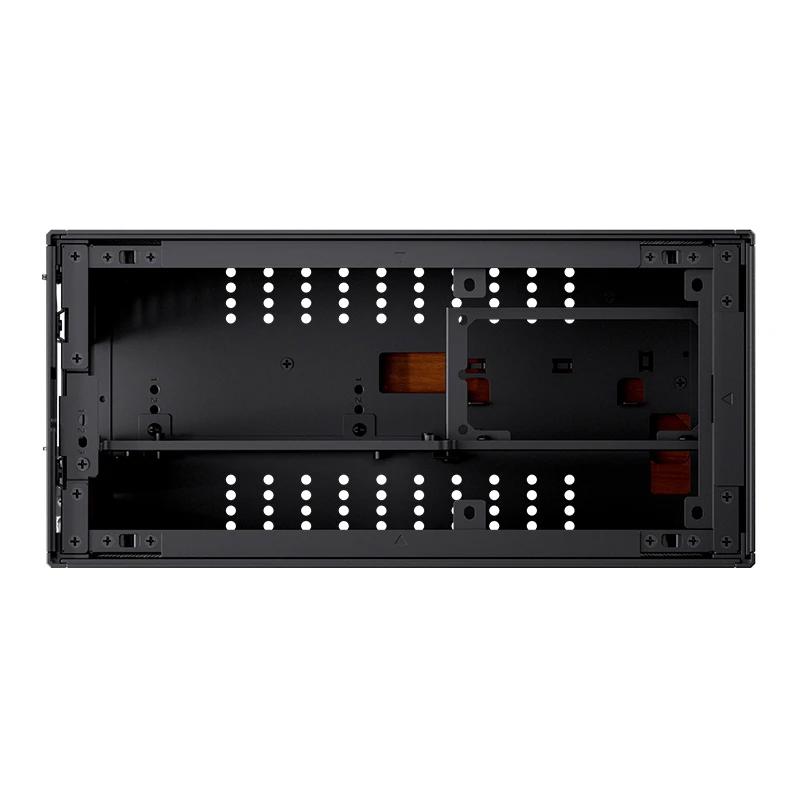 A large main feature product image of EX-DEMO Jonsbo T9 SFF 11.3L PCIe 4.0 Mini-ITX Case (Black)