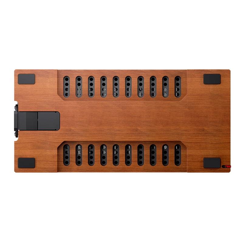 A large main feature product image of EX-DEMO Jonsbo T9 SFF 11.3L PCIe 4.0 Mini-ITX Case (Black)
