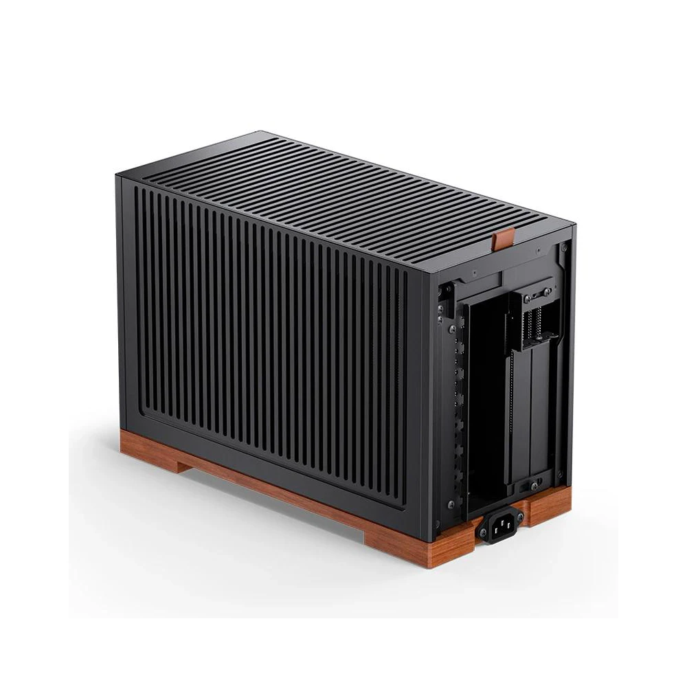 A large main feature product image of EX-DEMO Jonsbo T9 SFF 11.3L PCIe 4.0 Mini-ITX Case (Black)