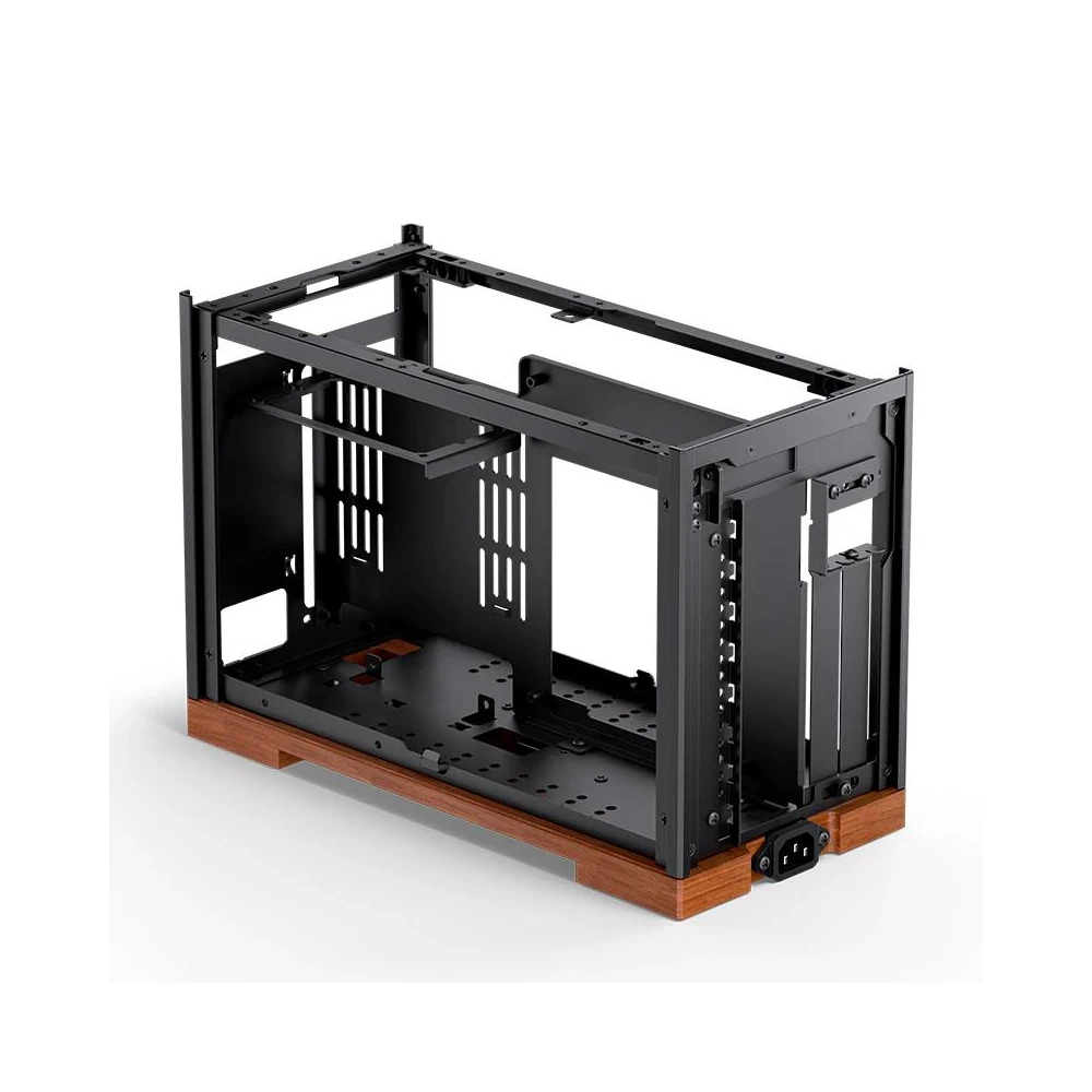 A large main feature product image of EX-DEMO Jonsbo T9 SFF 11.3L PCIe 4.0 Mini-ITX Case (Black)