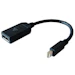 A product image of 8Ware Mini DisplayPort DP to DisplayPort DP Adapter Converter - 20 pins Male to Female Nickel Plated RoHS