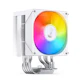 A small tile product image of Jonsbo CR-1400 EVO ARGB 92mm CPU Cooler (White)