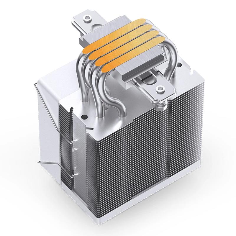 A large main feature product image of Jonsbo CR-1400 EVO ARGB 92mm CPU Cooler (White)