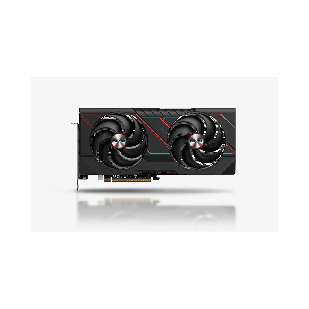 A large main feature product image of SAPPHIRE PULSE Radeon RX 9070 GRE 12GB GDDR6