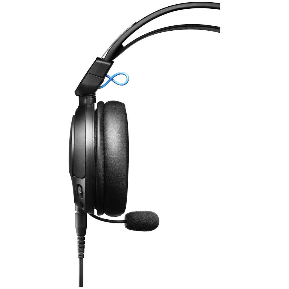 A large main feature product image of EX-DEMO Audio-Technica ATH-GL3 Closed-Back Hi-Fi Gaming Headset - Black