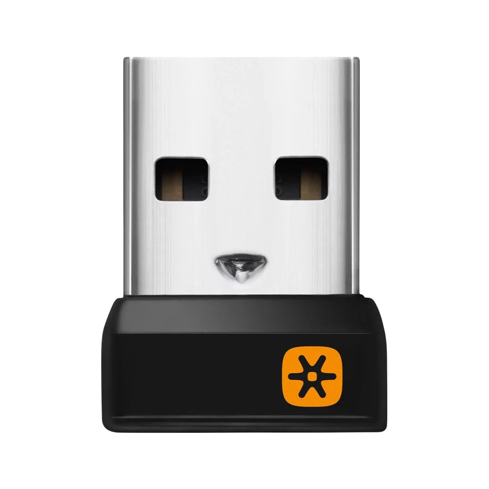 A large main feature product image of EX-DEMO Logitech USB Unifying Receiver