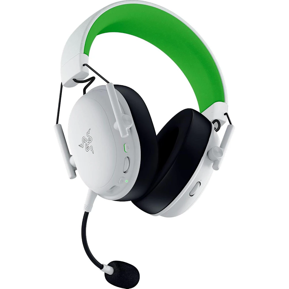 A large main feature product image of Razer BlackShark V3 X HyperSpeed - Wireless Gaming Headset (White)