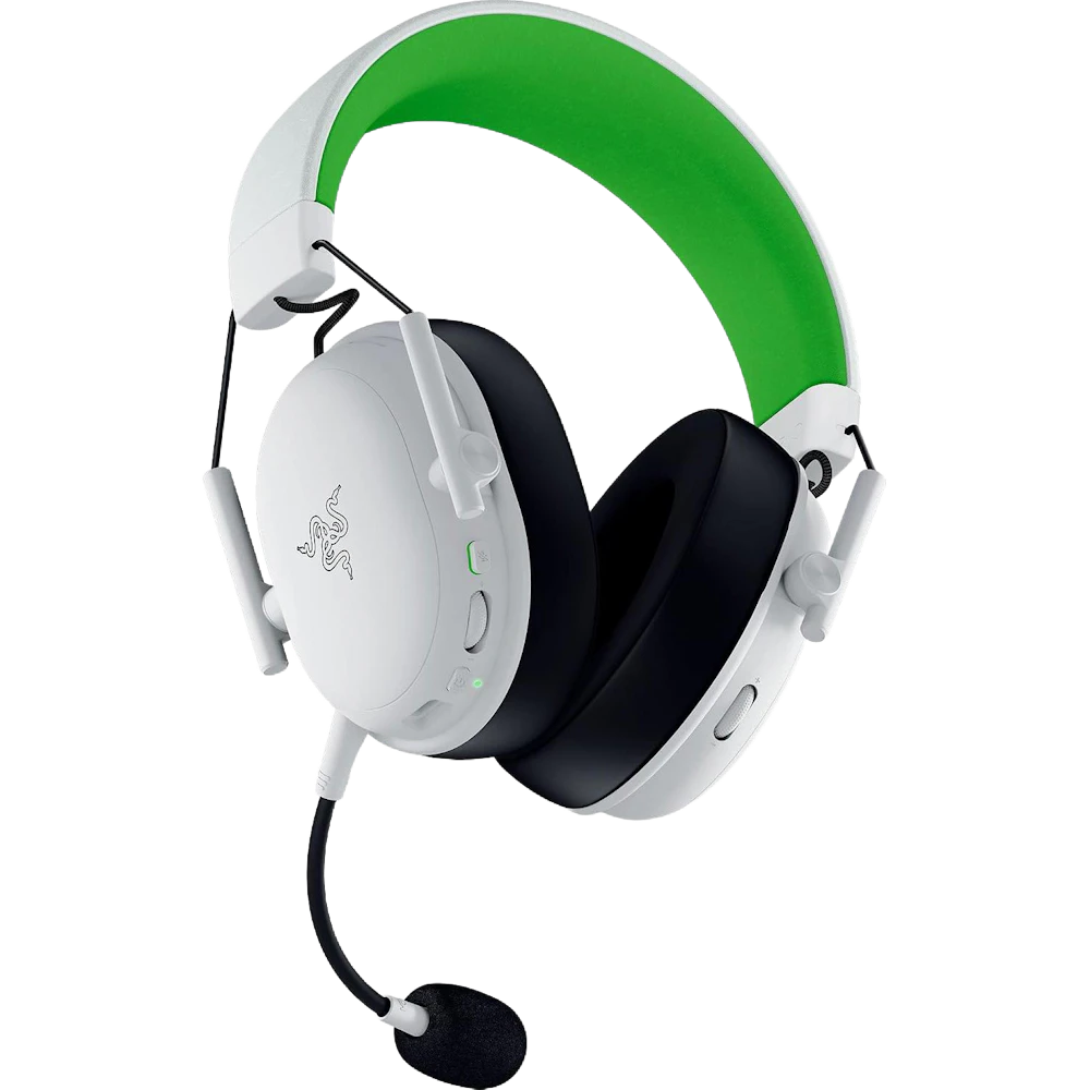 A large main feature product image of Razer BlackShark V3 X HyperSpeed - Wireless Gaming Headset (White)