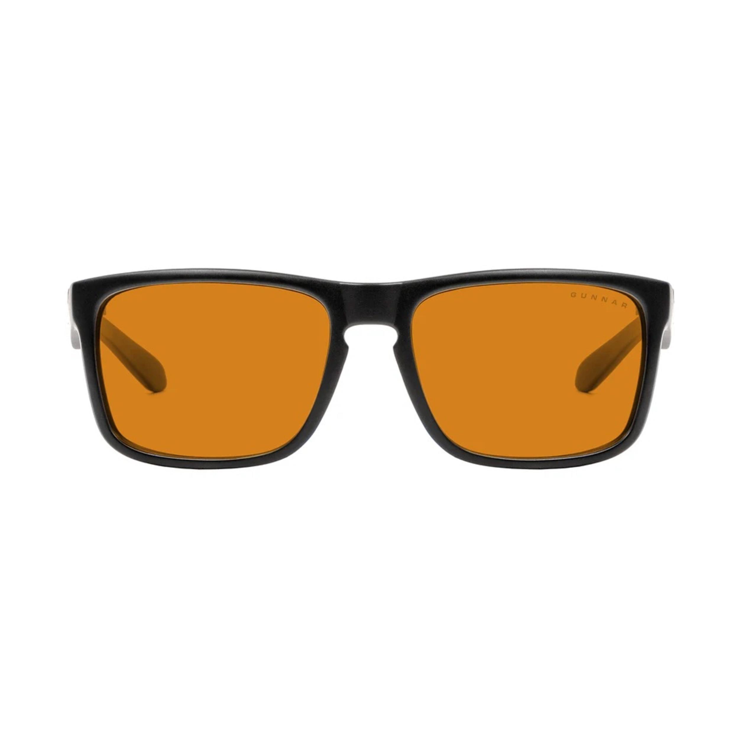 A large main feature product image of Gunnar Intercept Amber Max Onyx Indoor Digital Eyewear