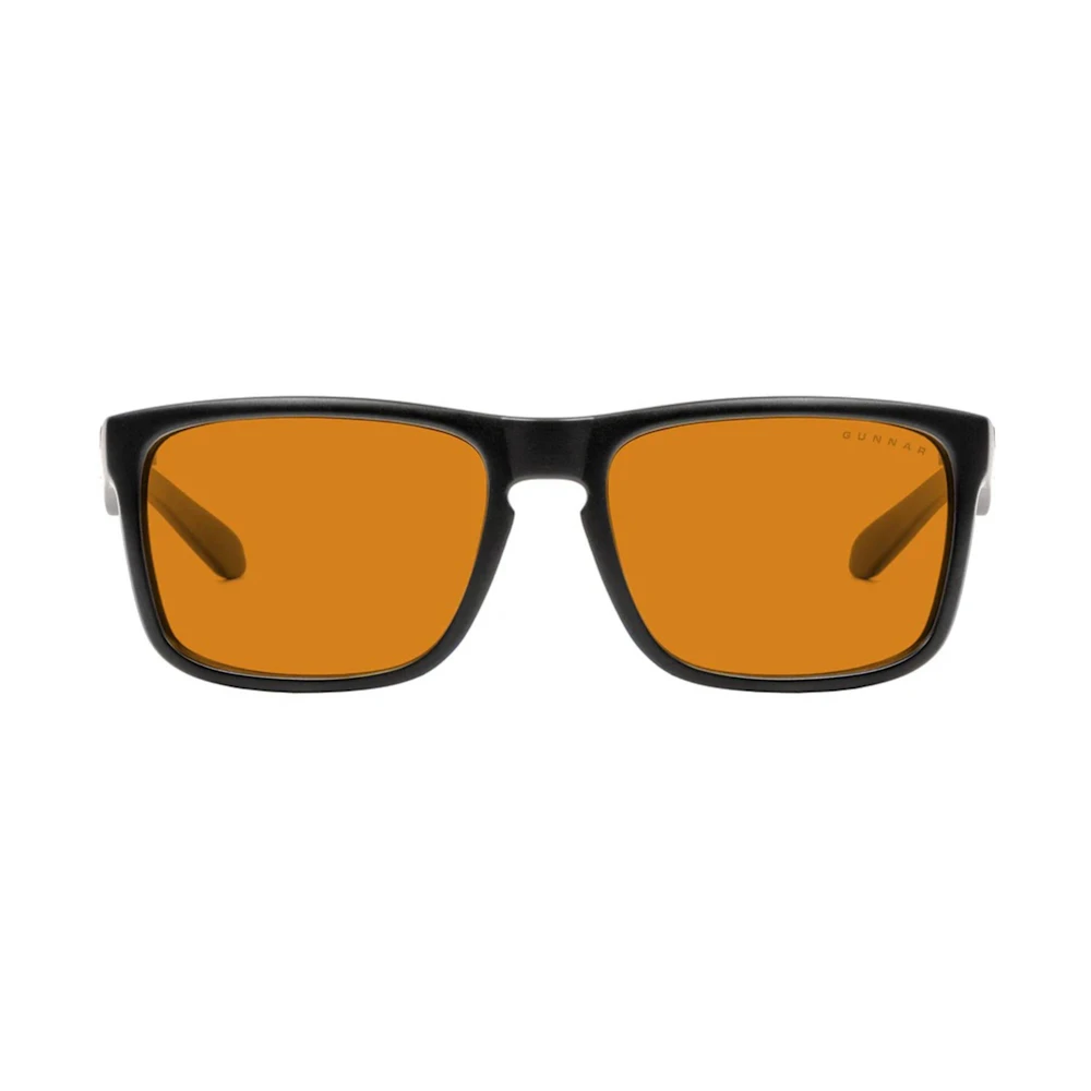 A large main feature product image of Gunnar Intercept Amber Max Onyx Indoor Digital Eyewear