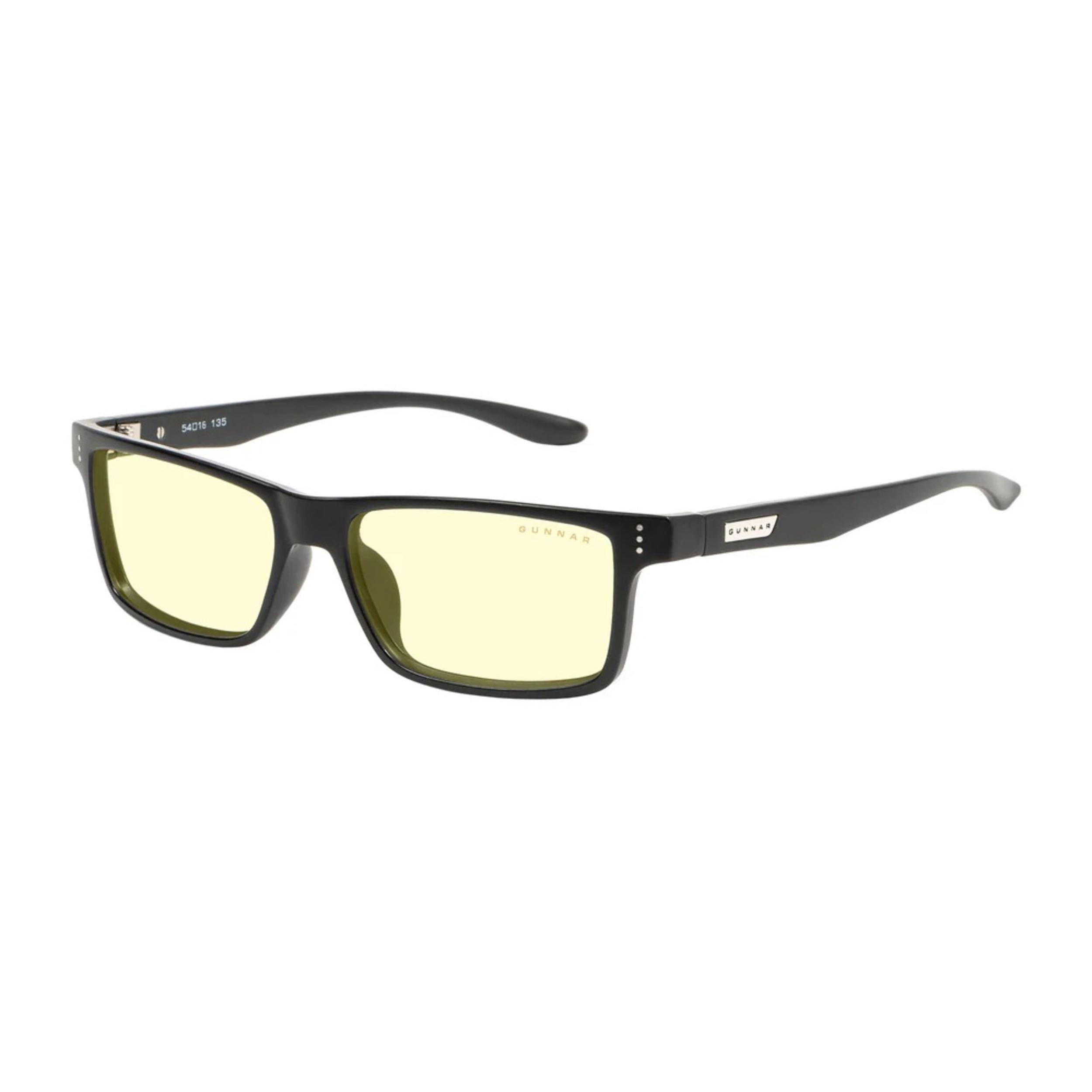 A large main feature product image of Gunnar Vertex Onyx Amber Indoor Digital Eyewear