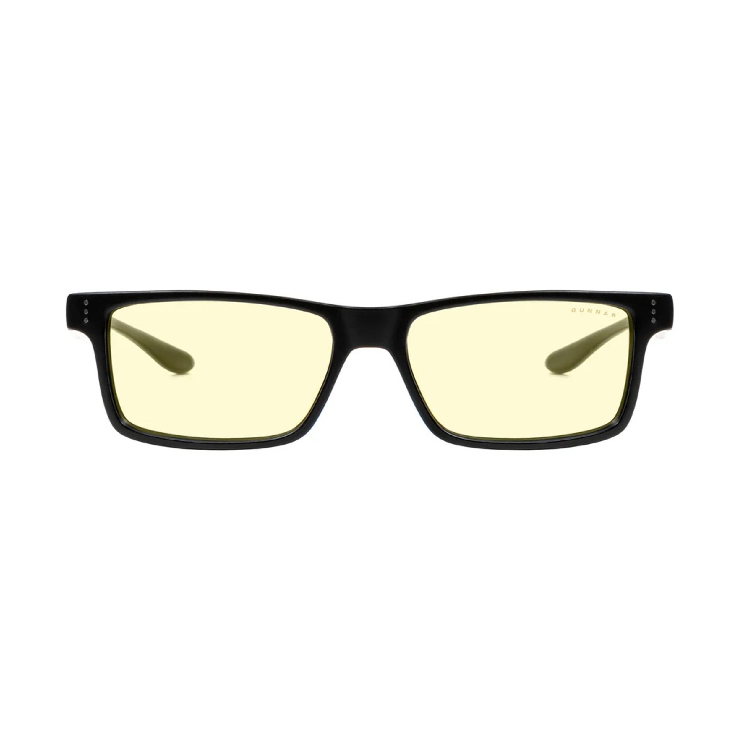 A large main feature product image of Gunnar Vertex Onyx Amber Indoor Digital Eyewear