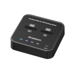 A small tile product image of Simplecom SD550 V3 USB 3.2 Gen 2 to Dual Bay NVMe M.2 SSD Docking Station