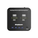 A product image of Simplecom SD550 V3 USB 3.2 Gen 2 to Dual Bay NVMe M.2 SSD Docking Station
