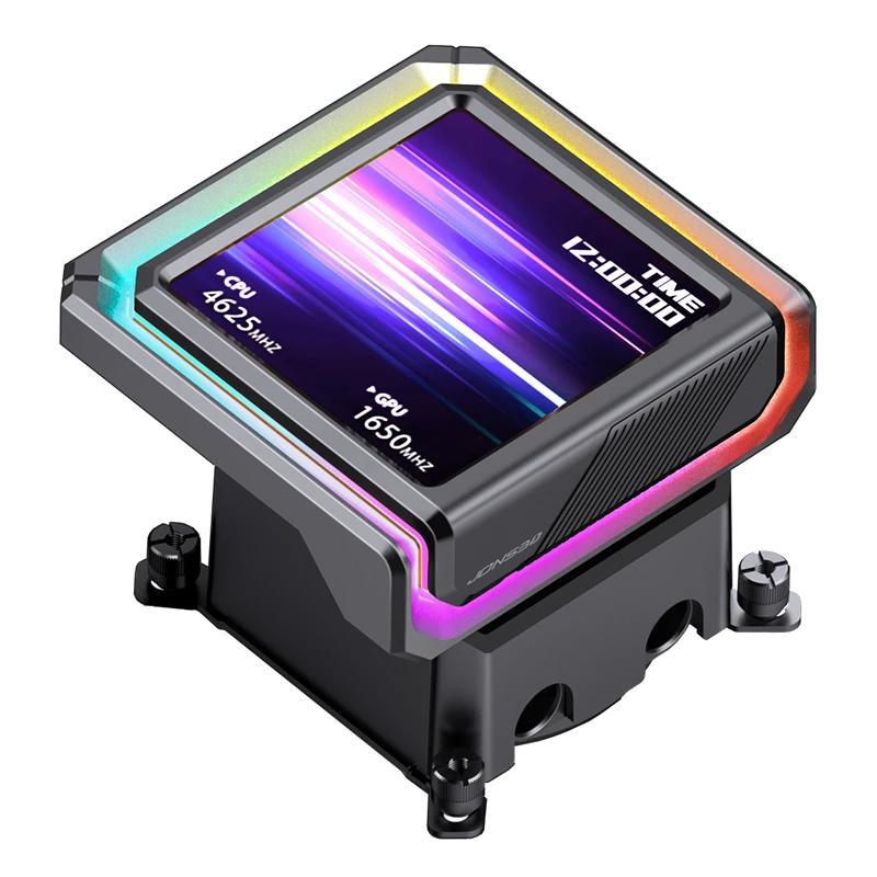 A large main feature product image of Jonsbo TX-360 ARGB 360mm AIO CPU Liquid Cooler (Black)