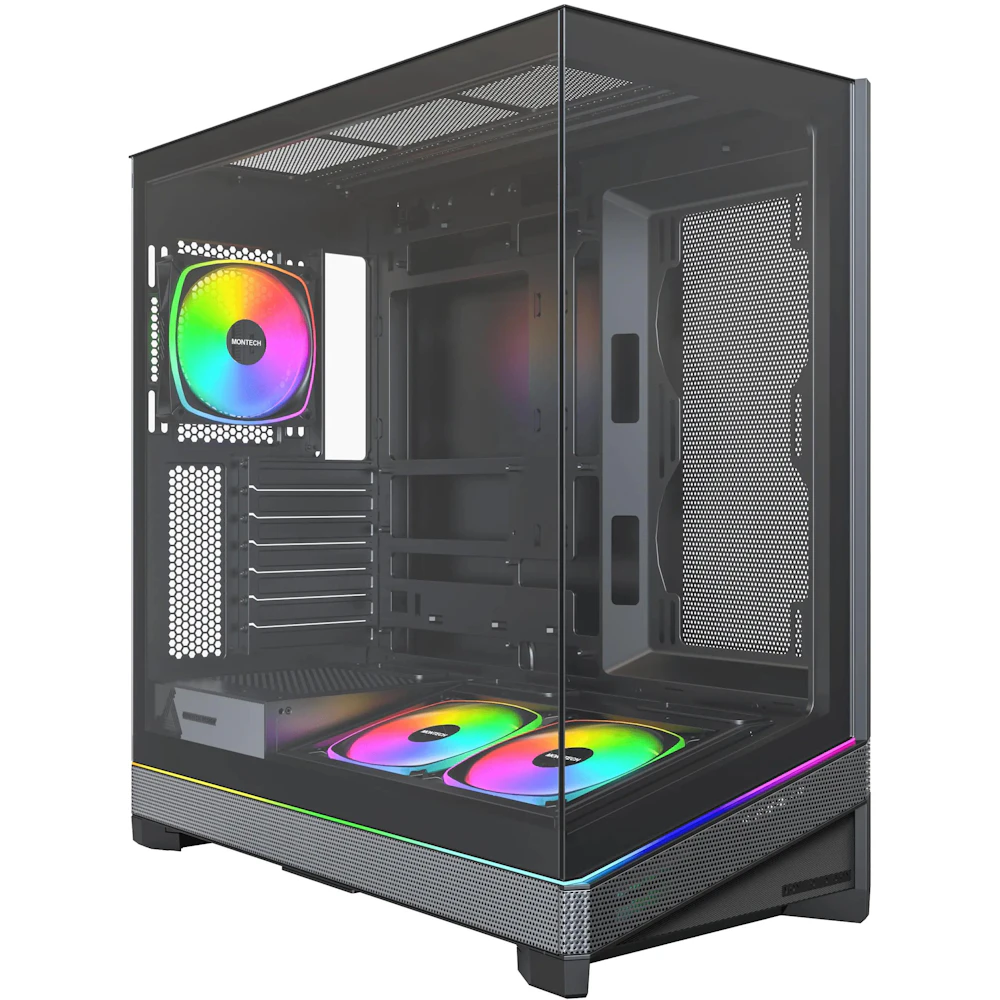 Montech SKY 3 ARGB Modular Mid Tower Case (Black)